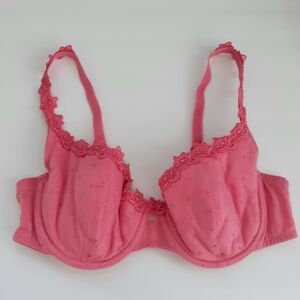 Oscar De La Renta Cotton Lined Bra 36C
